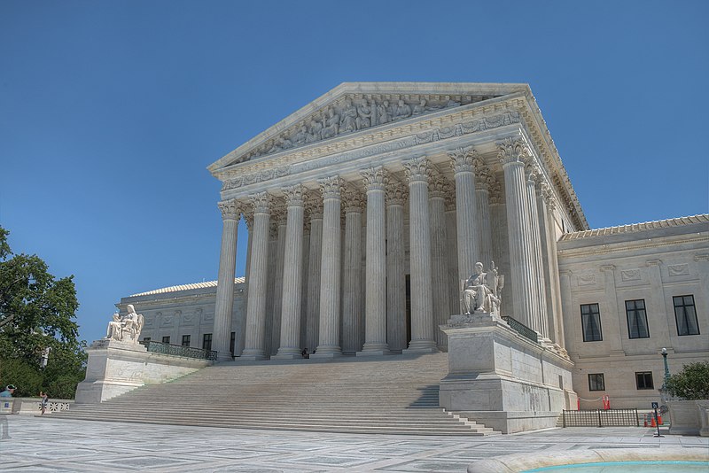 The Supreme Court Building by David Dugan for Wikimedia Commons