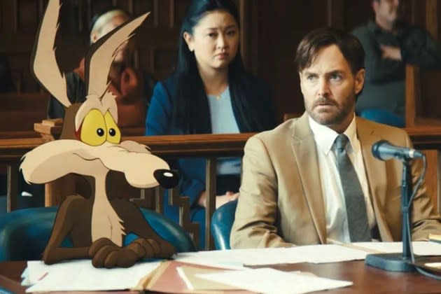 A piece of concept art for Coyote V. Acme. Courtesy of Warner Brothers Discovery.
